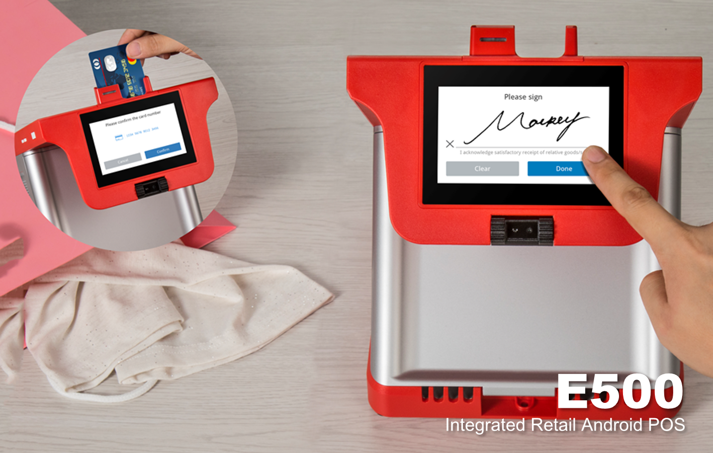 PAX E500 Android POS PAYサービス