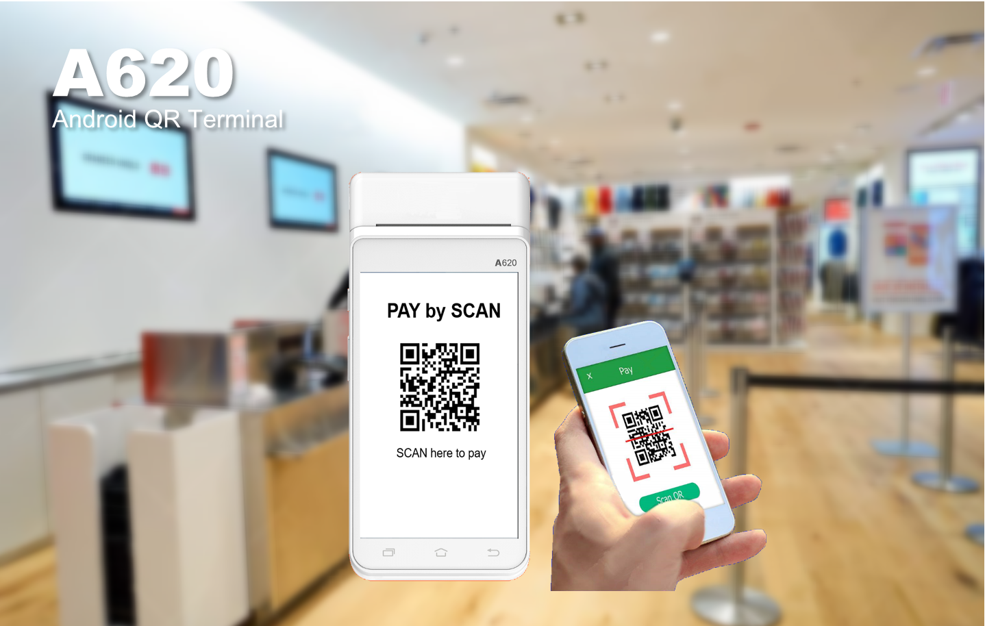 PAX A620 PAYサービス A6 リンク・プロセシング